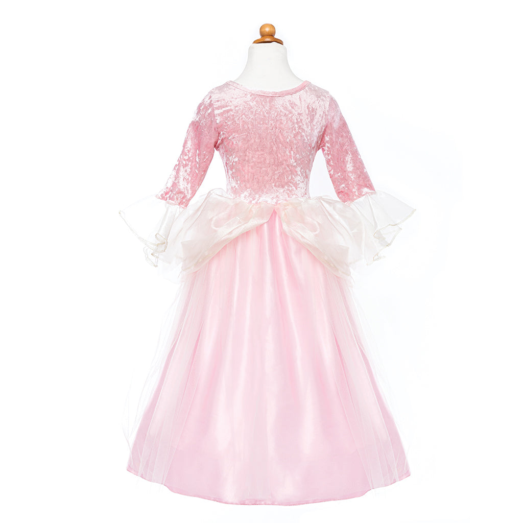 Great Pretenders utkledning, Prinsesseutkledning Pink rose - str. 3-6 år