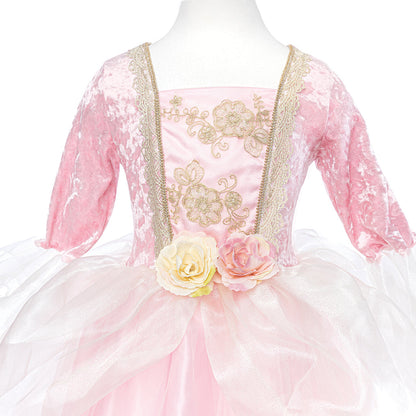 Great Pretenders utkledning, Prinsesseutkledning Pink rose - str. 3-6 år