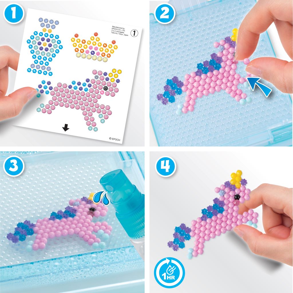 Aquabeads Deluxe hobbysæt i håndveske