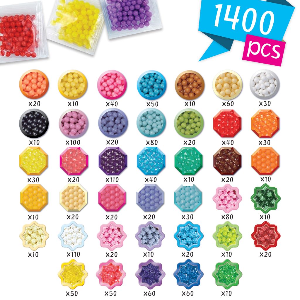 Aquabeads Deluxe hobbysæt i håndveske