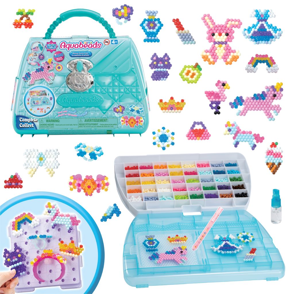 Aquabeads Deluxe hobbysæt i håndveske