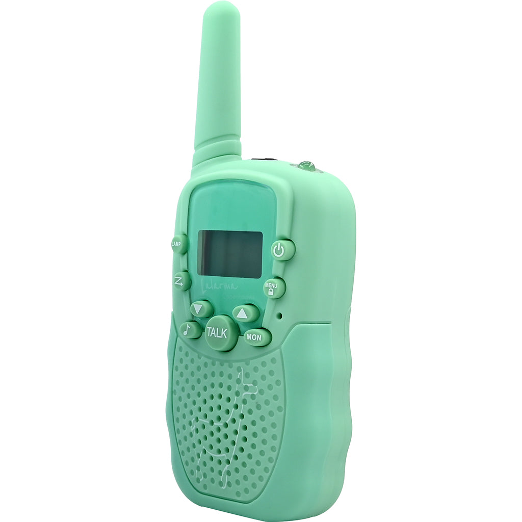 Lalarma walkie talkie for barn, mint
