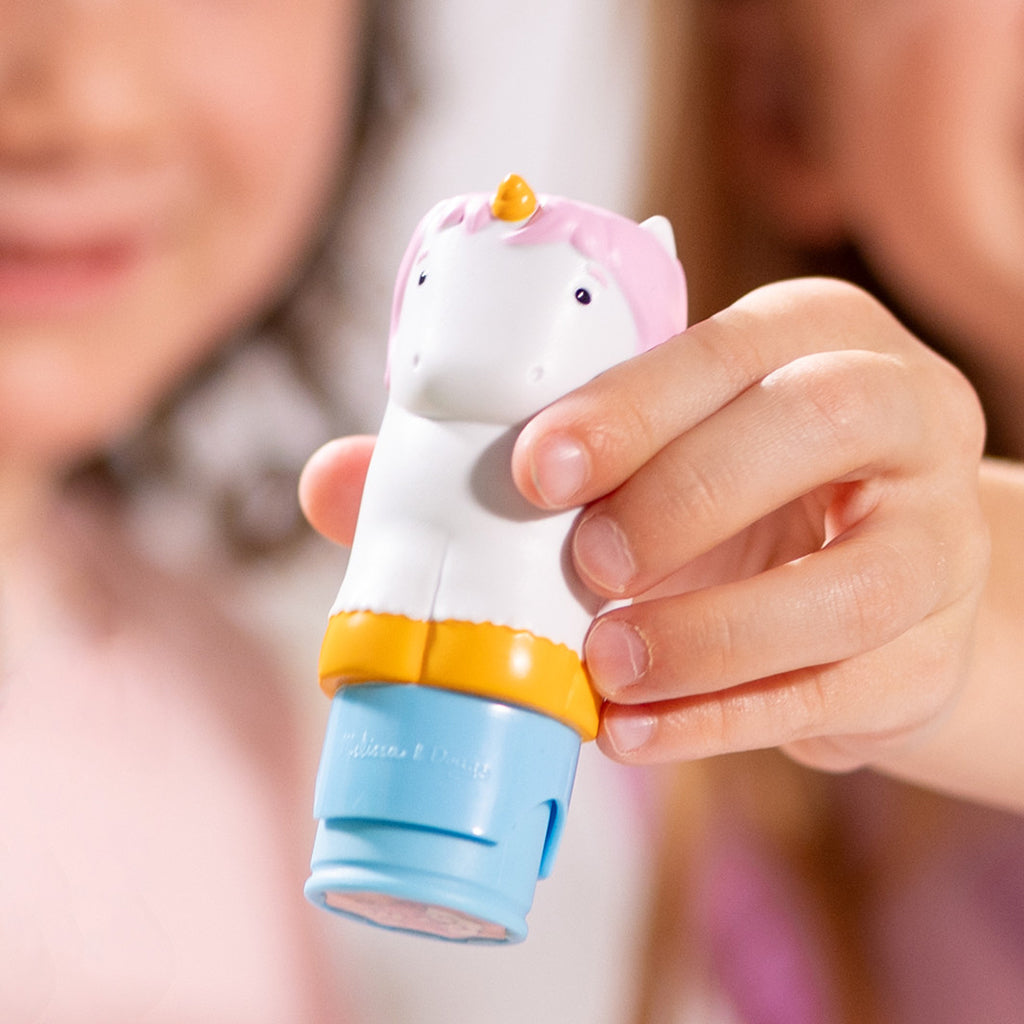 Melissa &amp; Doug Wow! Aktivitetsblokk, Stemple-selv klistremerker - Enhjørning