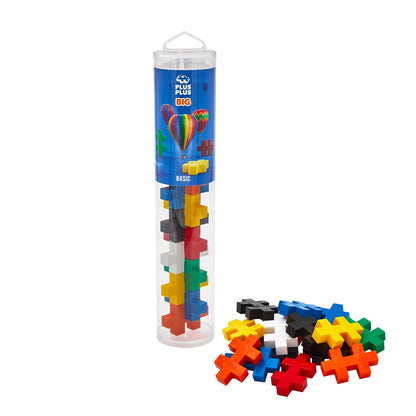 Plus-Plus Big Basic, 15 stk. i rør