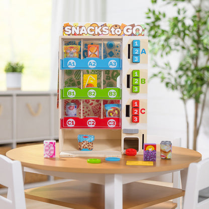 Melissa &amp; Doug Lekemat, Snackautomat - 16 deler