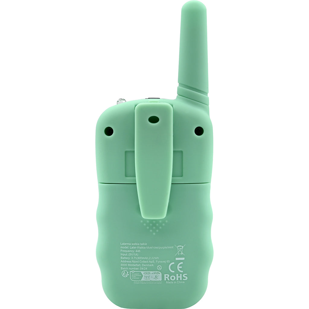 Lalarma walkie talkie for barn, mint