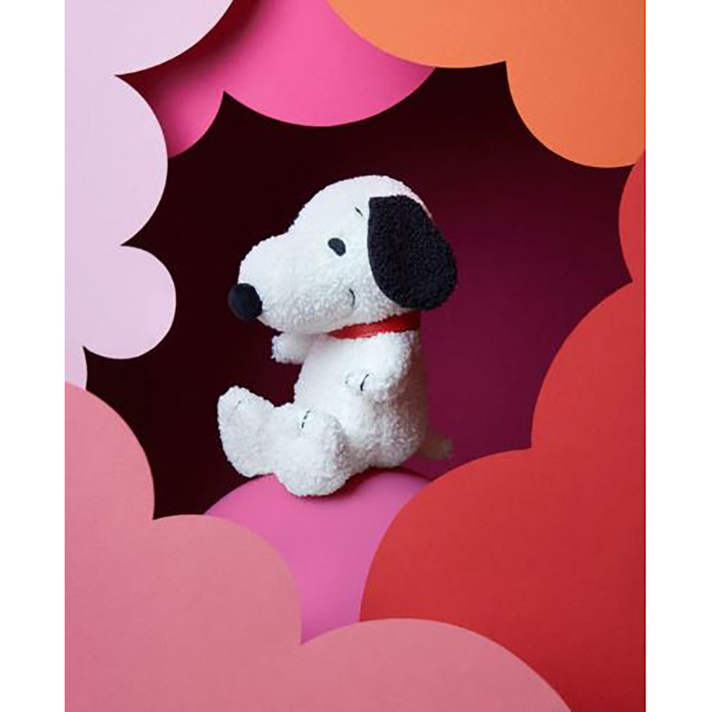 Snoopy bamse, ECO Terry Cream – 20 cm