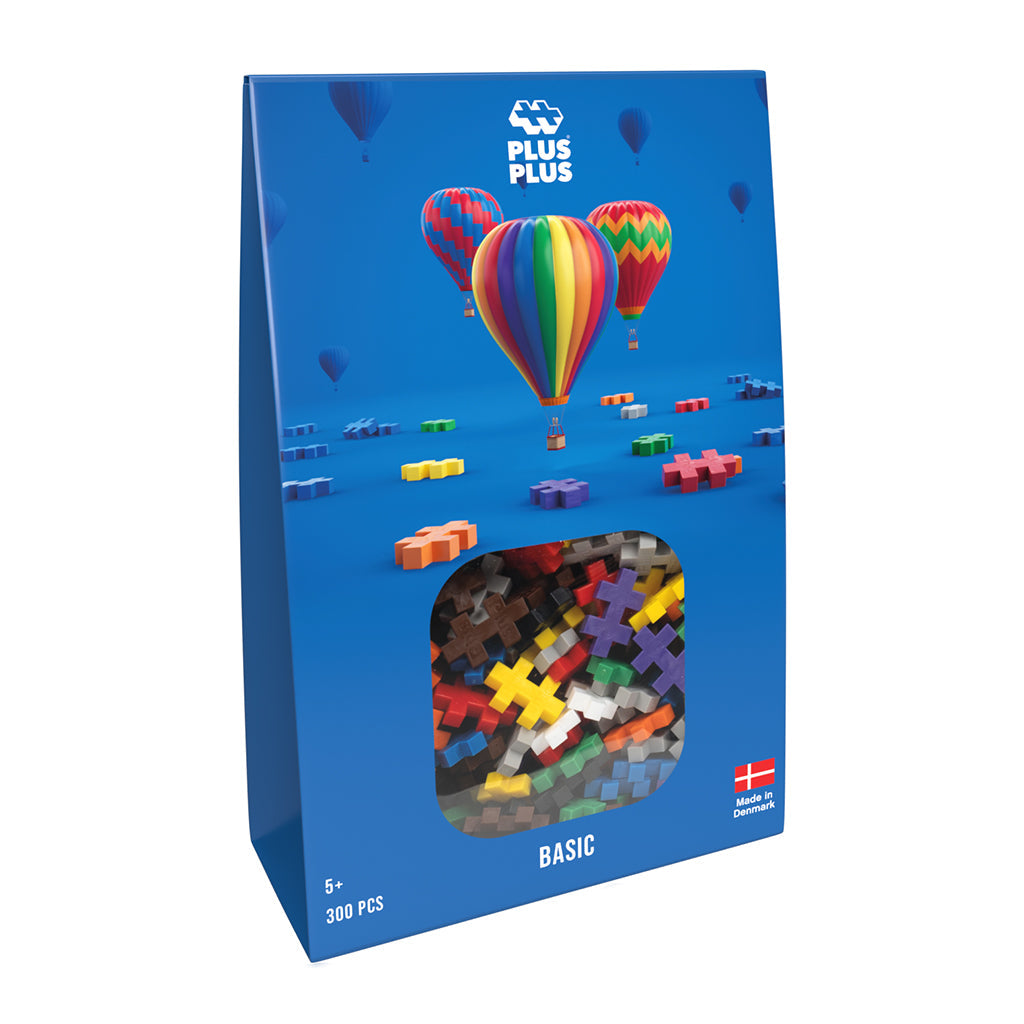 Plus-Plus Basic fargemiks, 300 stk.