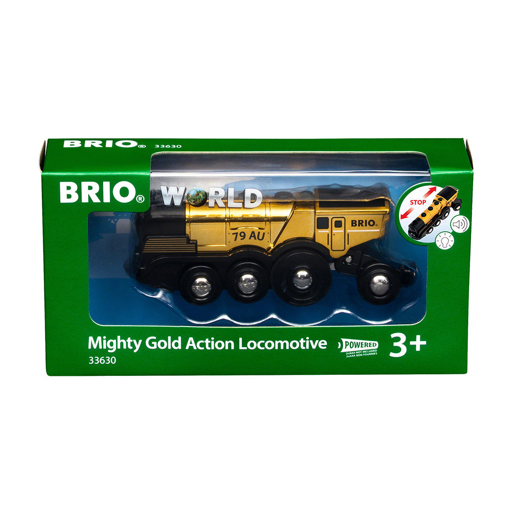 Brio Guld action-lokomotiv