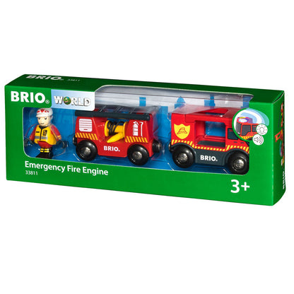 Brio Brandbil m. brannbil med stige