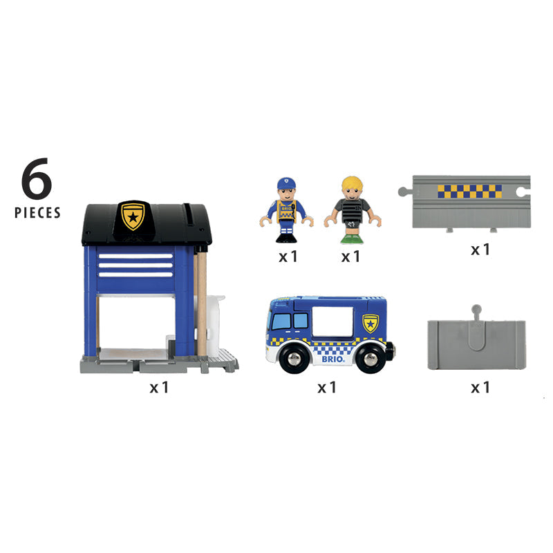 Brio Togbane, Polititstasjon
