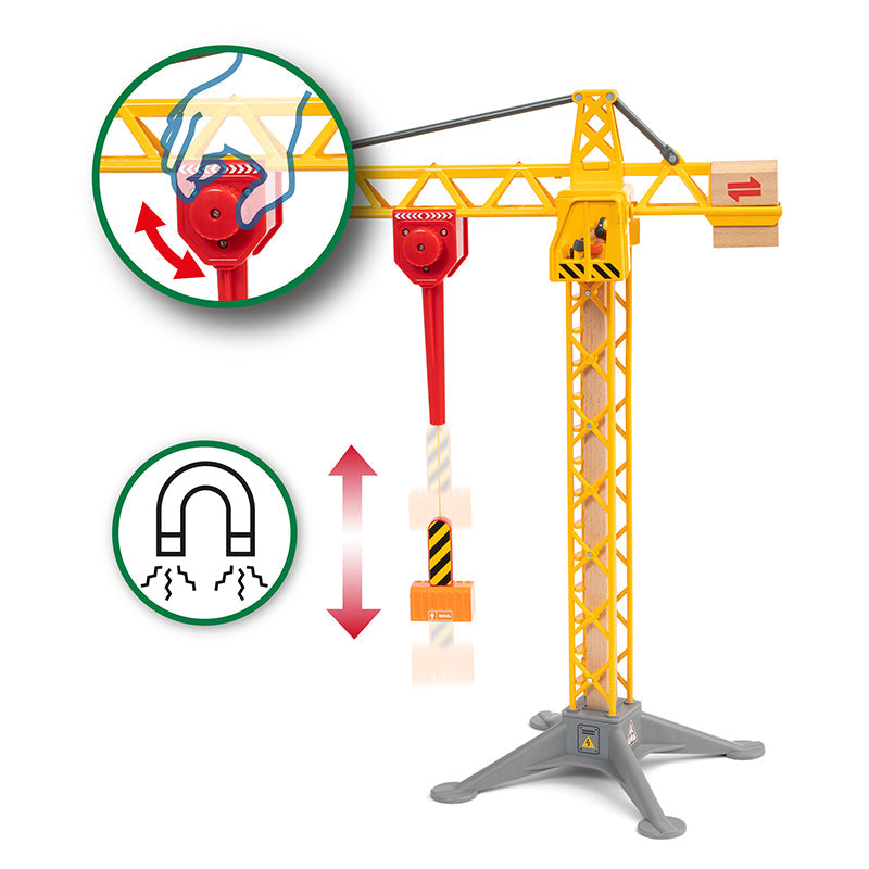 Brio Light-up konstruksjonskran