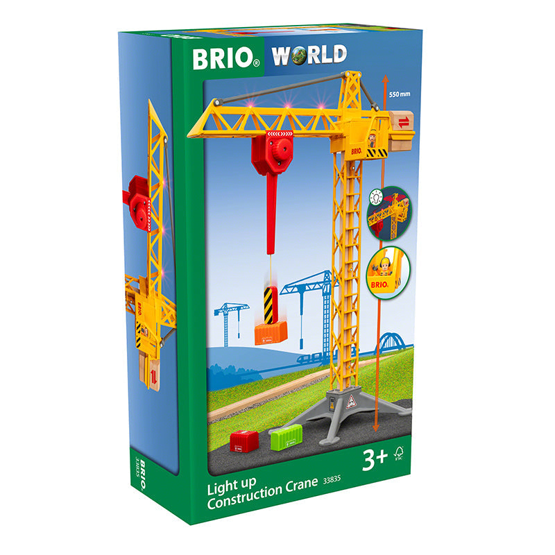 Brio Light-up konstruksjonskran