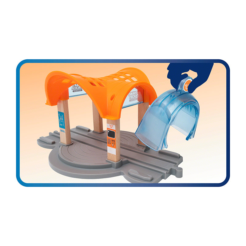 Brio Smart Tech lyd action tunnelstasjon