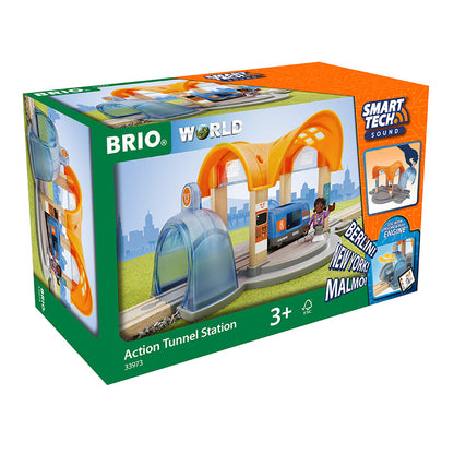 Brio Smart Tech lyd action tunnelstasjon