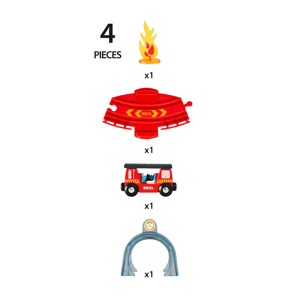 Brio Smart Tech Sound rednings action tunnel-sett