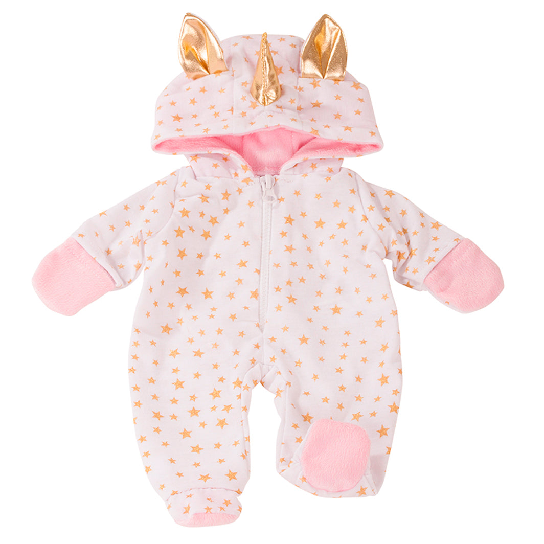 Götz dukketøy, Sparkedrakt enhjørning - str. 42-46 cm