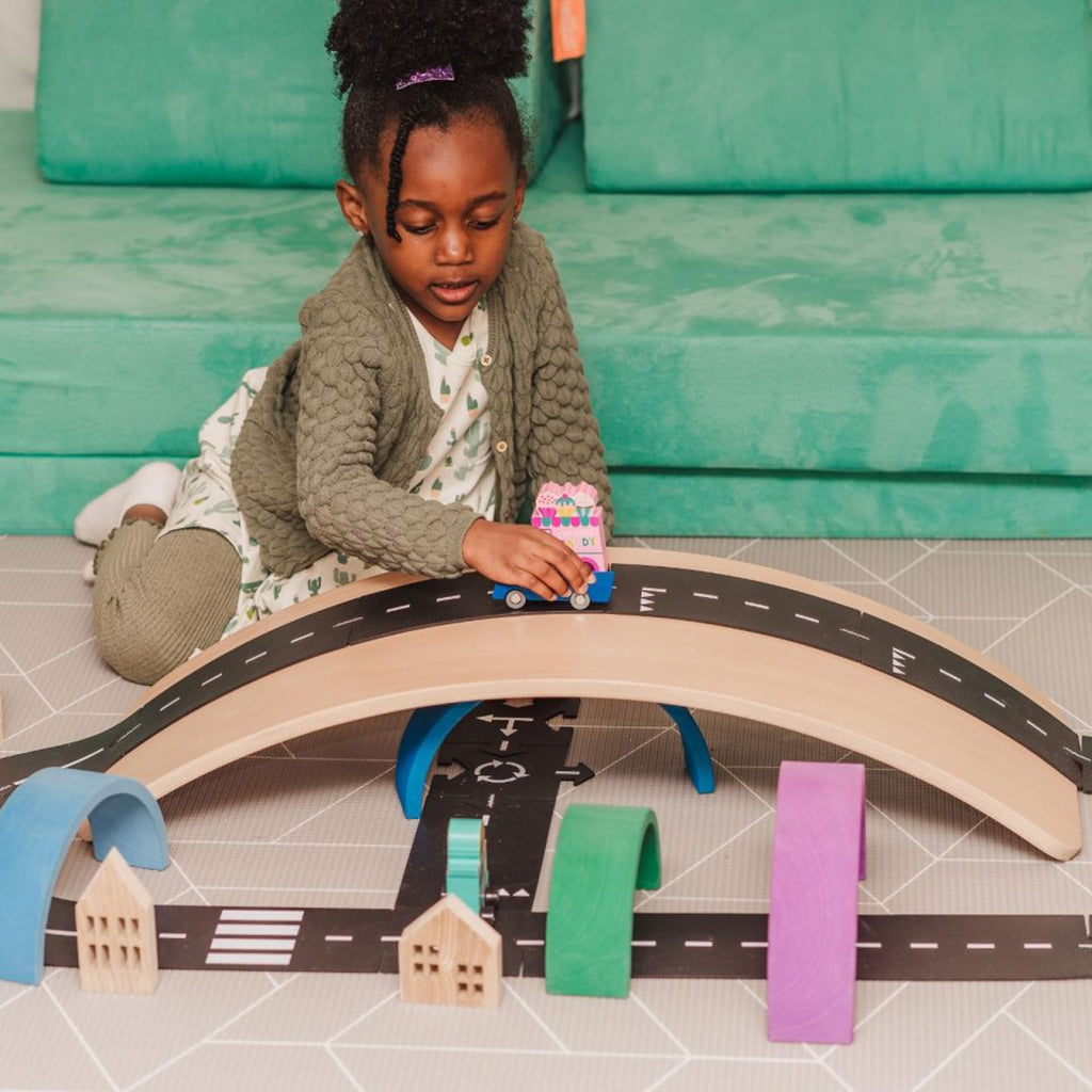 Waytoplay bilbane i gummi, 24 deler - Highway