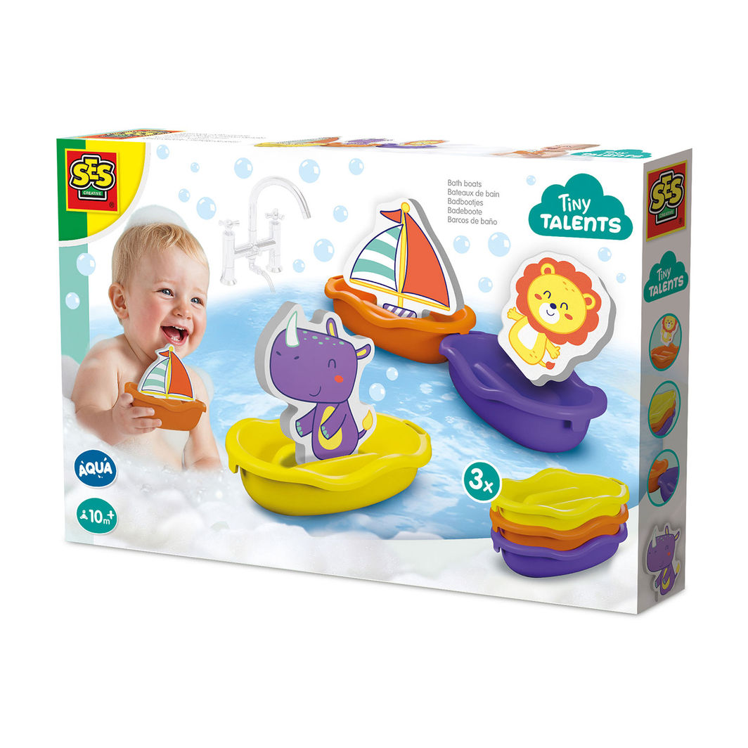 SES Creative Badeleg, Både med skumdyr
