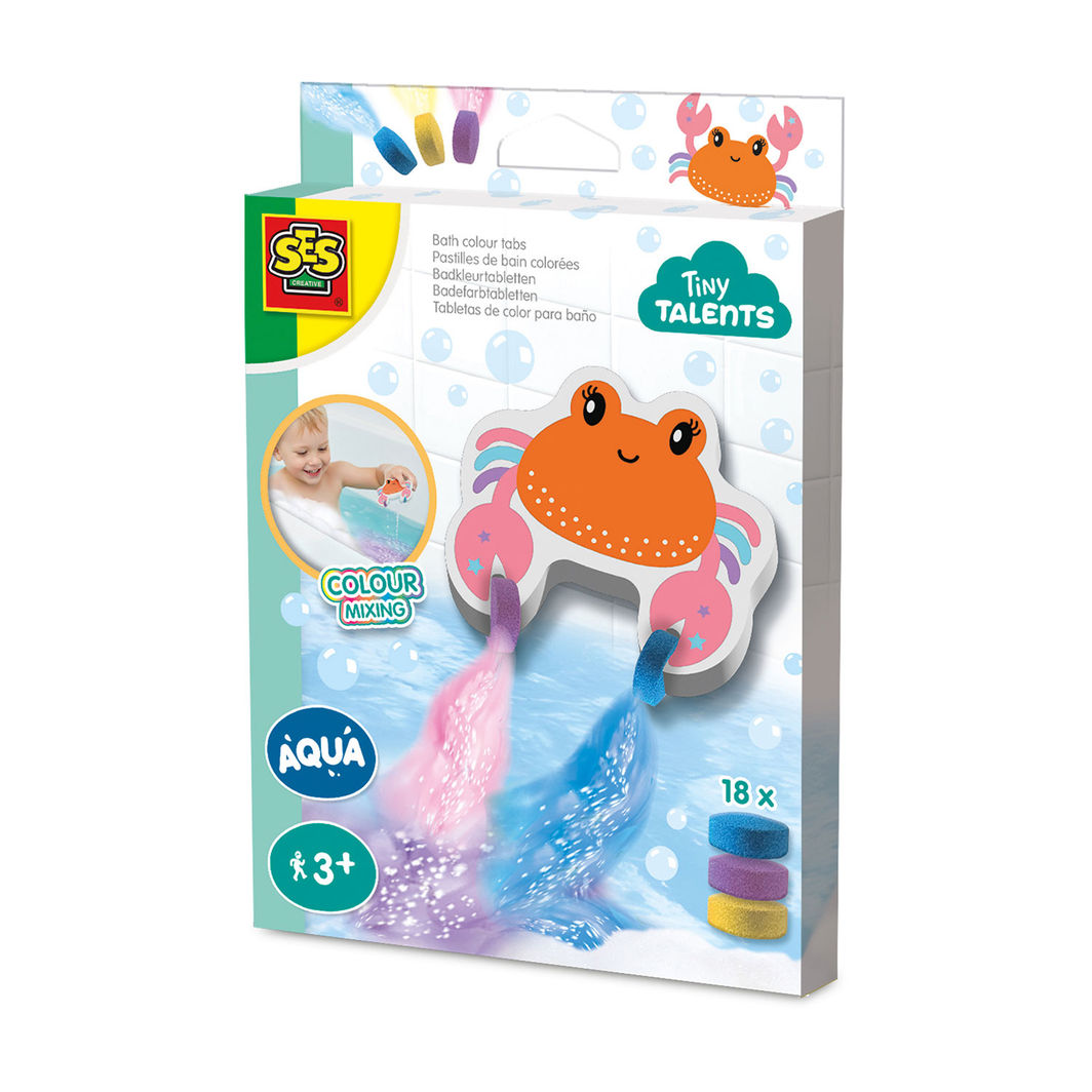 SES Creative Badeleg, Krabbe med badfarver