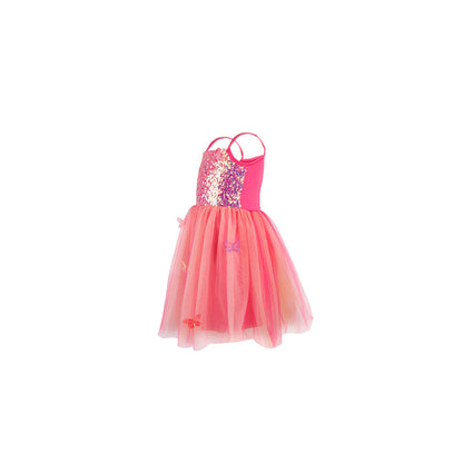 Great Pretenders utkledningstøy, Sommerfuglkjole, Hot pink - str. 2-6 år