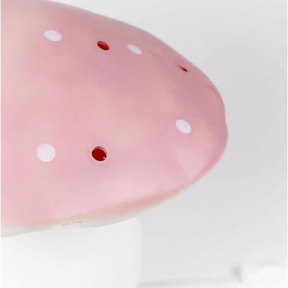 Svampelampe, stor paddehatt – Vintage pink