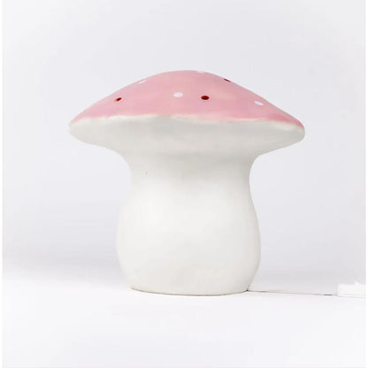 Svampelampe, stor paddehatt – Vintage pink
