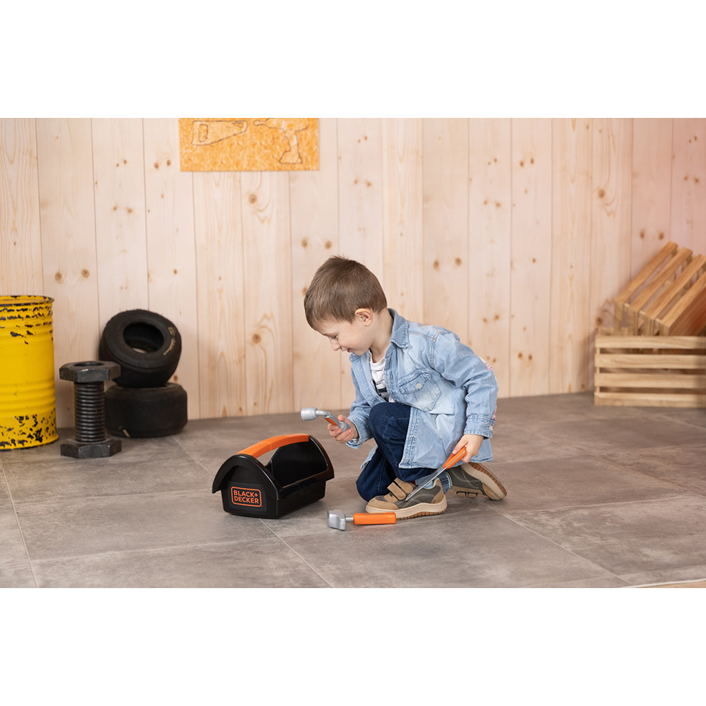 Black &amp; Decker verktøysbakke med 6 verktøy