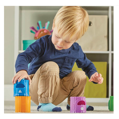 Lær om tall og farger - Aktivitetsett med jungelens dyr