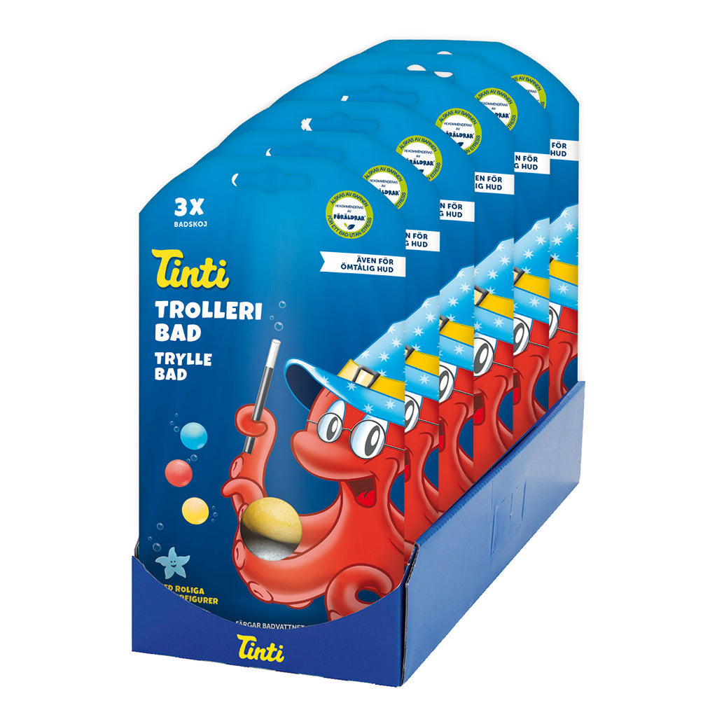 Tinti Badebombe, Tryllekuler - pakke med tre