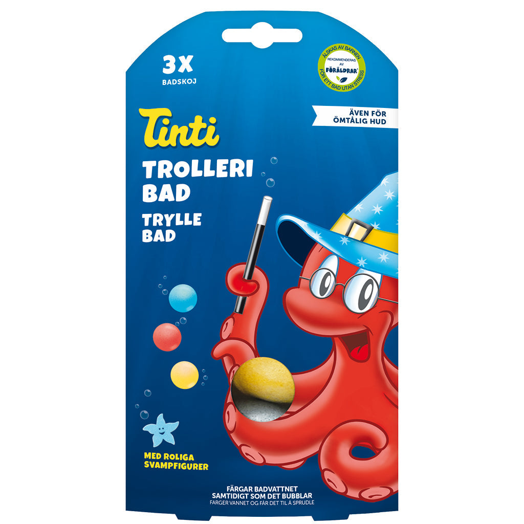 Tinti Badebombe, Tryllekuler - pakke med tre