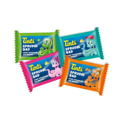 Tinti Små badebomber - pakke med 4 stk