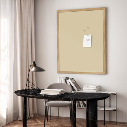 Oppslagstavle med ramme av eik, Sunshine Bliss – 62 x 42 cm