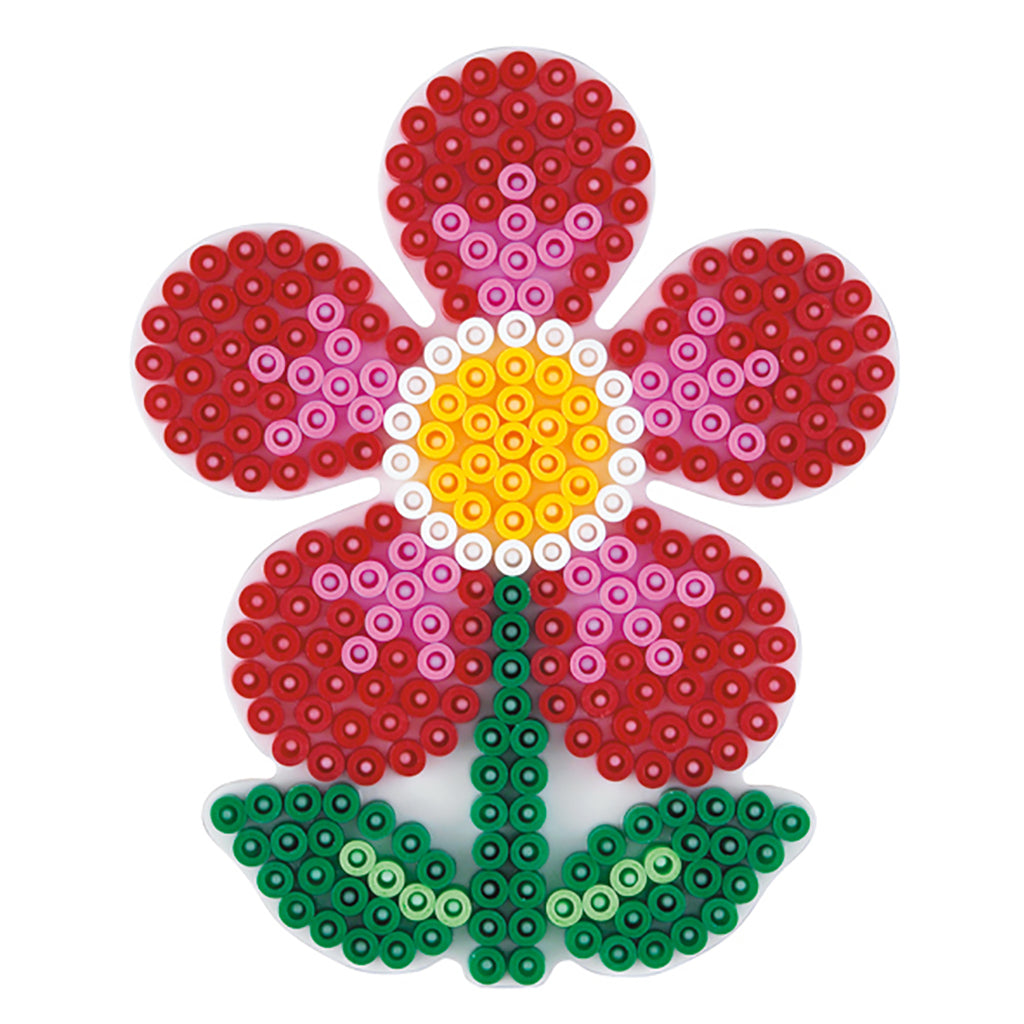 Hama Midi perleplate, Stor blomst