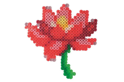 Hama perlepladesæt, 2000 Mini perler, blomster
