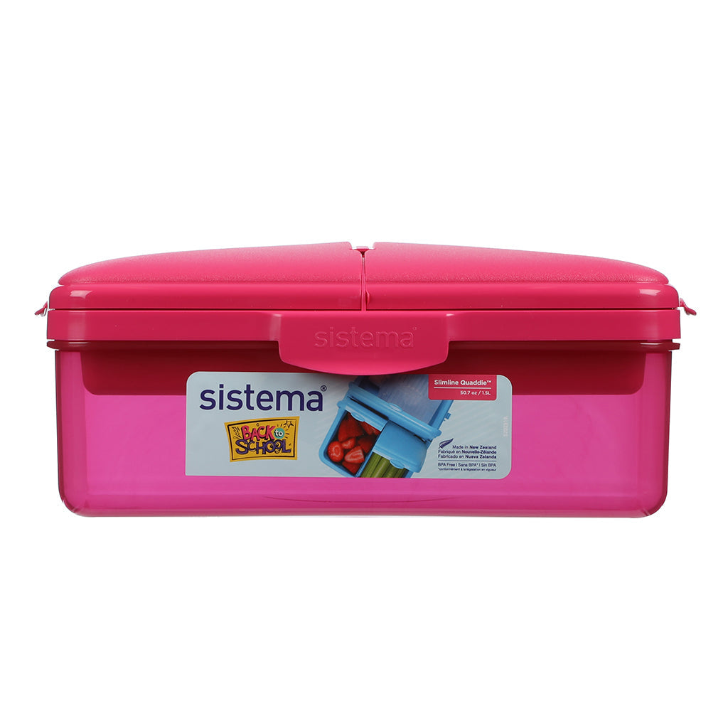 Sistema Ribbon Lunch To Go madkasse, 1.1 L - Pink