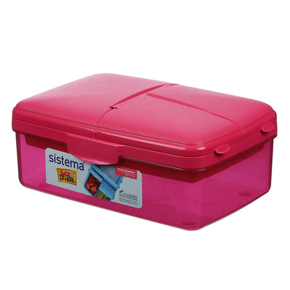 Sistema Ribbon Lunch matboks, 1.1 L - Rosa