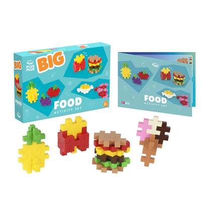 Plus-Plus BIG Aktivitetssett, Mat - 50 stk.