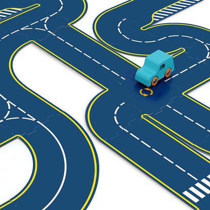 Vilac Vilacity vendbar racerbane, 42 deler