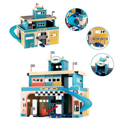 Vilac Vilacity Vintage parkeringshus