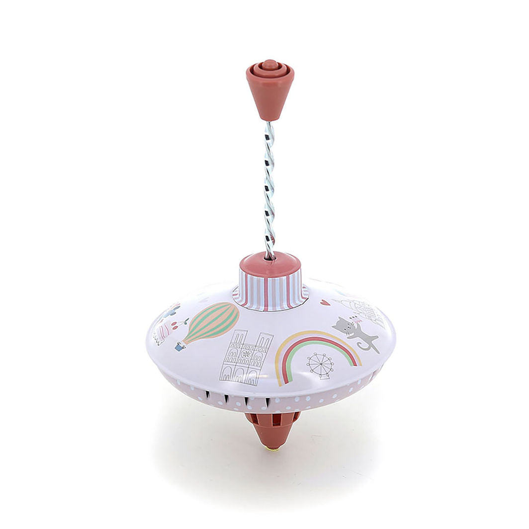 Vilac, Snurretopp i metall – ass. farger