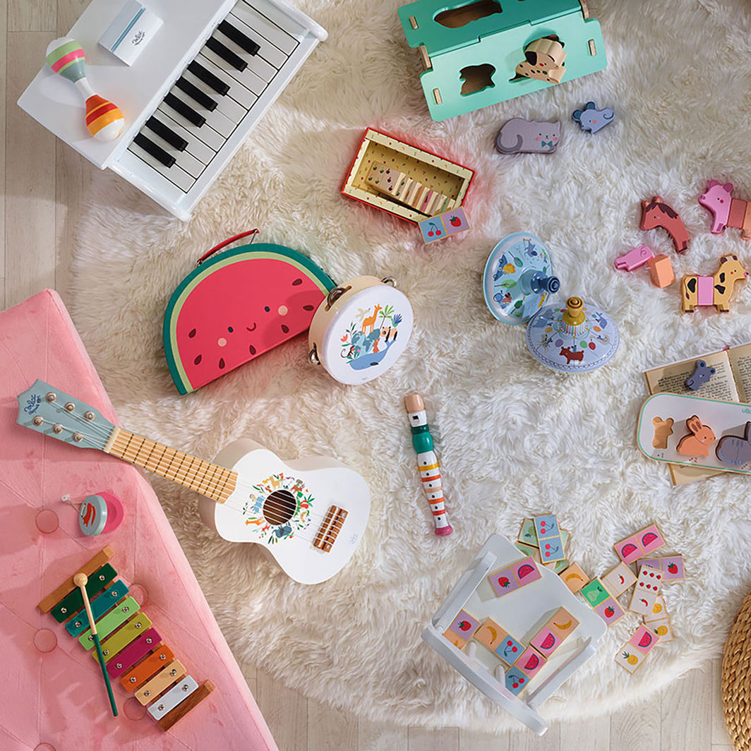 Vilac koffertsett, 3 stk – Frukter