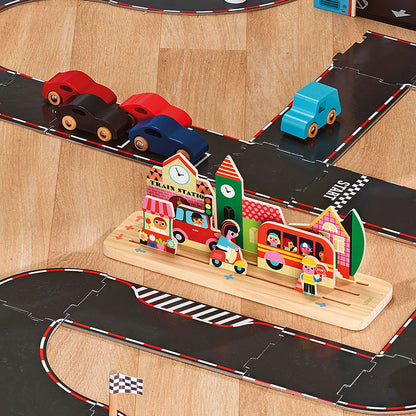 Vilac kombinasjonsspill, Oussassplass hjernetrening – Byen