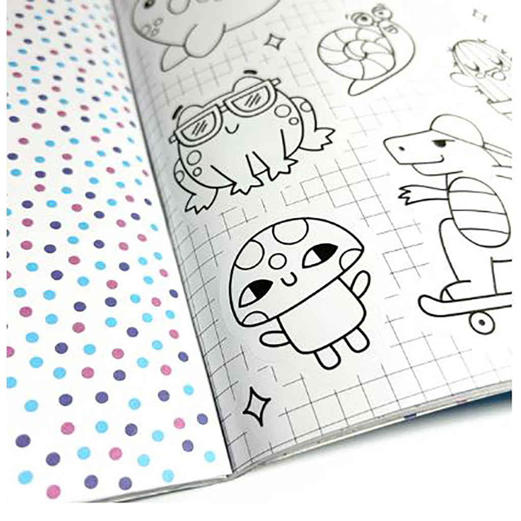 Ooly Klistremerkebok med over 400 klistremerker til maleselv