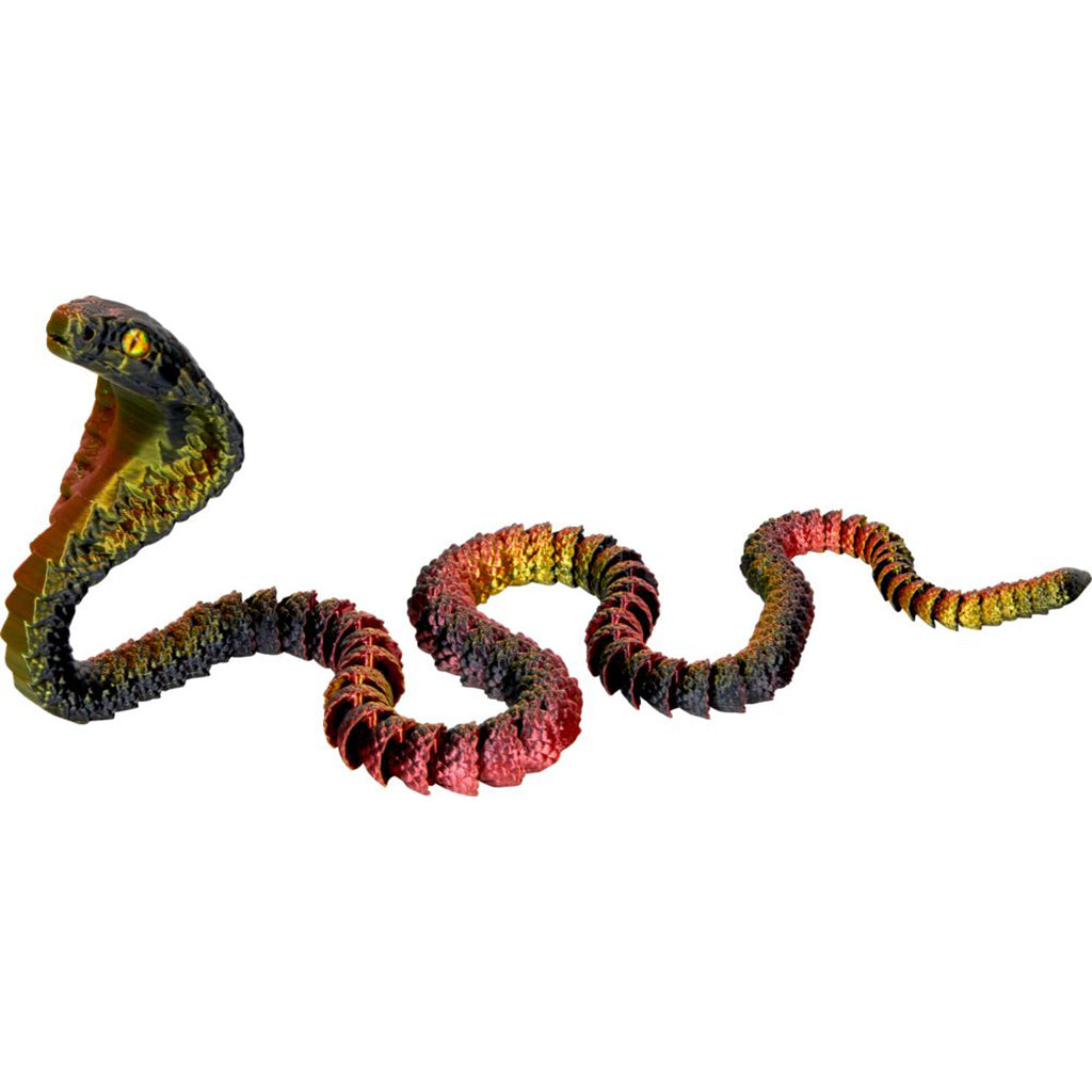 Spiegelburg, 3D-printet krystalkobraslange, ass. farger