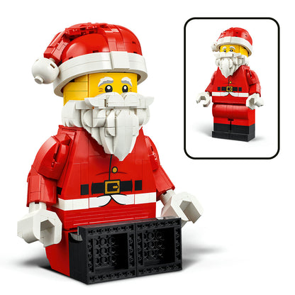 LEGO® Oppskalert minifigur av julenissen