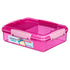 Sistema Snack Attack Duo madkasse 975 ml i pink farve