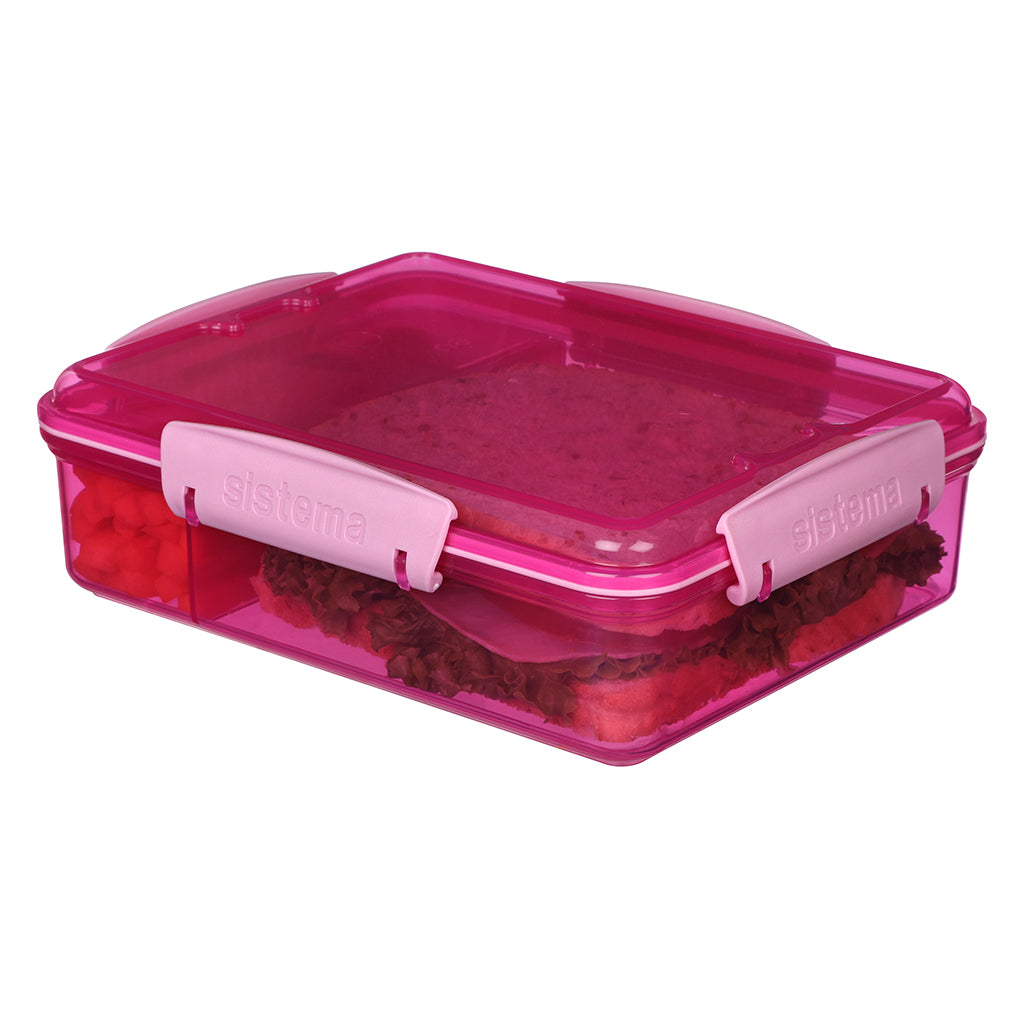 Sistema Snack Attack Duo lunch 975 ml, Rosa