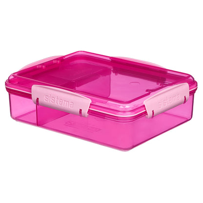 Sistema Snack Attack Duo lunch 975 ml, Rosa