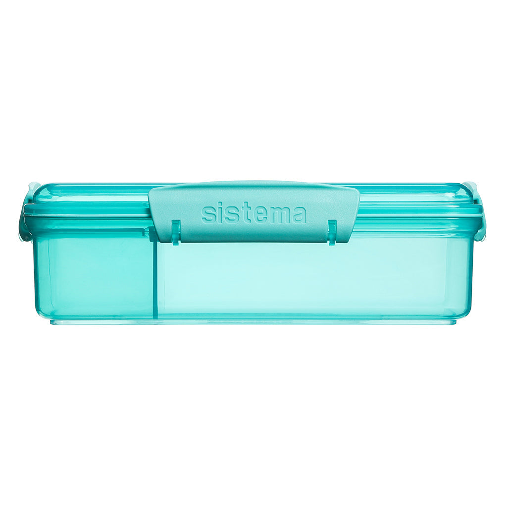 Sistema Snack Attack Duo lunsjboks 975 ml, Teal